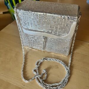 Vintage Silver Evening Bag